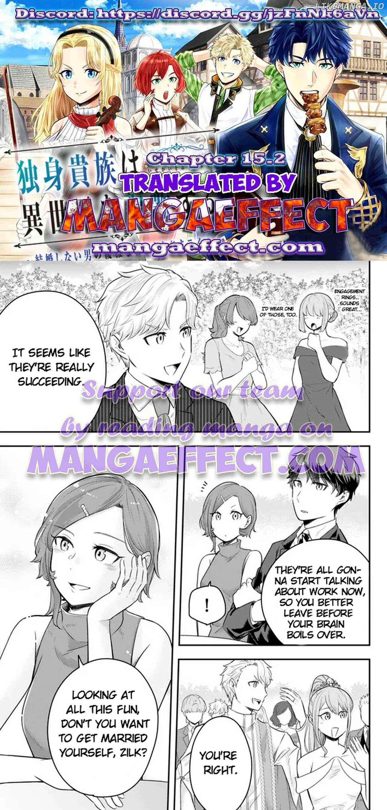 A single aristocrat enjoys a different world ~ The graceful life of a man who never gets married ~ Chapter 15.2 2